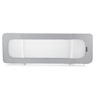 Kinderkraft Guard Dream zaštitna ograda za krevet 118x41x44 cm, Light Grey