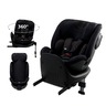 Kinderkraft autosjedalica XRIDER 2 i-Size 0-36 kg (40-150 cm) 360, crna