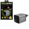 MaxMobile brzi kućni punjač, PD, GaN, 65W, USB-C + kabel