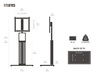 FITUEYES Zen FT65 TV stalak, crna