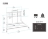 FITUEYES Master FT60 TV stalak, crna