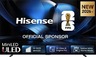 Hisense 100" ULED MiniLED TV 100U7SE, 4K Ultra HD, VIDAA Smart, Hi-View AI Engine Pro, 165Hz Game Mode