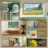 Hisense 65" QLED Canvas TV 65S7S, Full HD, VIDAA Smart, 144Hz Game Mode