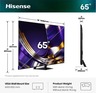 Hisense 65" ULED MiniLED TV 65U7S PRO, 4K Ultra HD, VIDAA Smart, Hi-View AI Engine Pro, 165Hz Game Mode