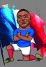 Set bilježnica Football Icons, A4 kvadratići, 40 lista, meki uvez, 10 KOM