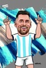 Set bilježnica Football Icons, A4 kvadratići, 40 lista, meki uvez, 10 KOM