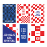 Set bilježnica Igraj moja Hrvatska, A4, kvadratići, meki uvez, 10 KOM