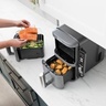 Ninja friteza SL400EU Foodie Double Stack 6u1, srebrna