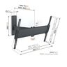 Vogel's TVM1623 nosač za 40"-77" nagib + TVM1223 nosač za 19"-43" nagib gratis