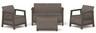 Keter Scandi Linea vrtna garnitura, Mountain Grey & Graphite
