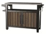 Keter Deco Unity XL 207 l, mobilni vrtni bar, Walnut