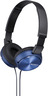 Sony MDR-ZX310, žičane naglavne slušalice, plave (MDRZX310L.AE)
