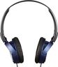 Sony MDR-ZX310, žičane naglavne slušalice, plave (MDRZX310L.AE)