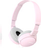 Sony MDR-ZX110AP, žičane naglavne slušalice, roze (MDRZX110APP.CE7)