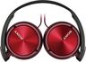 Sony MDR-ZX310, žičane naglavne slušalice, crvene (MDRZX310R.AE)