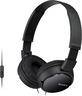 Sony MDR-ZX110AP, žičane naglavne slušalice, crne (MDRZX110APB.CE7)