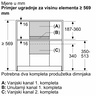 Bosch dodatni pribor za nape DWZ1IB6N2