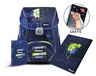 Školska torba, anatomska,set 3/1, Karbon, ABC PLAYGAME