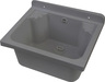 Eurociere vanjski umivaonik Pilozzo Mini & Smart, 42.5x34x20 cm, sivi