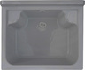 Eurociere vanjski umivaonik Pilozzo Mini & Smart, 42.5x34x20 cm, sivi