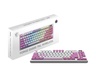 MSI Forge GK600 TKL W Violet, Violet switch, US layout, TKL, bežična tipkovnica, siva, S11-43USQ01-HH9