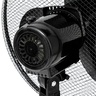 Neka samostojeći ventilator, 125 cm, čelik/PP, crna