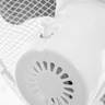 Neka samostojeći ventilator, 125 cm, čelik/PP, bijela