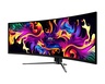 MSI 49" gaming monitor MPG 491CQPX QD-OLED, DQHD, 240Hz, QD-OLED