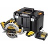 DEWALT aku kružna pila DCS573H2T-QW, FLEXVOLT 54/18V, 2x5,0Ah POWERSTACK, 190x30