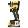 DEWALT aku udarni odvijač DCF850E2T-QW, 18V, 1/4", 2x1.7Ah POWERSTACK, 205Nm