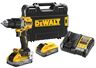 DEWALT aku udarna bušilica DCD805H2T-QW, 18V, 90Nm, BL, 2x5.0Ah POWERSTACK