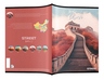 Set bilježnica Street Travel, A4 geometrija, 52 listova, meki uvez, 10 KOM