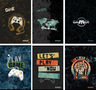 Set bilježnica Street Gaming, A4 linije, 52 listova, meki uvez, 10 KOM
