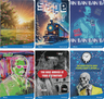 Set bilježnica Karbon Mix s memom, A4 linije, 52 listova, meki uvez, 10 KOM