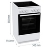 Gorenje električni štednjak GEC5A41WG