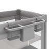Kinderkraft putni krevetić LEODY UP, s dodacima, Grey