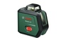 BOSCH aku laserski nivelir premium set PLL360-15G, li-ion, 500 - 540 nm, 15/30 m + stativ TT120 + stezaljka MM 3 + torba