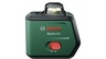 BOSCH aku laserski nivelir premium set PLL360-15G, li-ion, 500 - 540 nm, 15/30 m + stativ TT120 + stezaljka MM 3 + torba