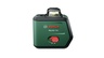 BOSCH aku laserski nivelir set PLL360-15G, li-ion, 500 - 540 nm, 15/30 m + stativ TT120