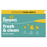 Pampers Fresh Clean vlažne maramice, 12 pakiranja, 624 kom