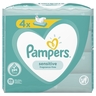 Pampers Sensitive vlažne maramice, 4 pakiranja, 208 kom