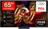 TCL 65" SQD-Mini LED TV 65C8L, Premium 4K, Google TV, Dolby Vision IQ, Dolby Vision Gaming, HDR10+, Bang & Olufsen audio