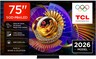 TCL 75" Mini LED TV 75C7L, Premium 4K, Google TV, Dolby Vision IQ, HDR10, Bang & Olufsen audio