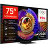 TCL 75" Mini LED TV 75C7L, Premium 4K, Google TV, Dolby Vision IQ, HDR10, Bang & Olufsen audio