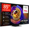 TCL 85" Mini LED TV 85C7L, Premium 4K, Google TV, Dolby Vision IQ, HDR10, Bang & Olufsen audio