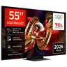 TCL 55" SQD-Mini LED TV 55C8L, Premium 4K, Google TV, Dolby Vision IQ, Dolby Vision Gaming, HDR10+, Bang & Olufsen audio