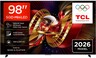 TCL 98" SQD-Mini LED TV 98C8L, Premium 4K, Google TV, Dolby Vision IQ, Dolby Vision Gaming, HDR10+, Bang & Olufsen audio