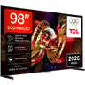 TCL 98" SQD-Mini LED TV 98C8L, Premium 4K, Google TV, Dolby Vision IQ, Dolby Vision Gaming, HDR10+, Bang & Olufsen audio