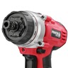 PRAKTIK TOOLS aku bušilica-odvijač PTQ119, 18V FLEXPOWER, 350 - 1250 o/min, 30 Nm, LED + 3 glave, SOLO