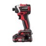 PRAKTIK TOOLS aku udarni odvijač PTQ0961, 18V FLEXPOWER, 230Nm, brushless, 1/4" hex, SOLO